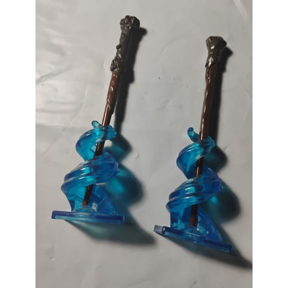 Jakks Harry Potter X2 Mini Die Cast Wand Replica Series 1 Lot of 2